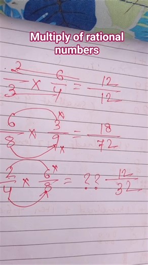 Multiply of Rational Numbers ✍️/Rational Numbers multiply /Rational Numbers ki multiple keise banaye