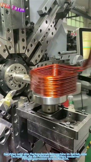 Die Präzision der Flachspulenwicklung