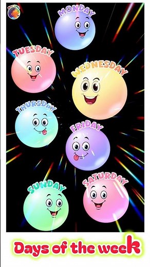 Days of the week learning song