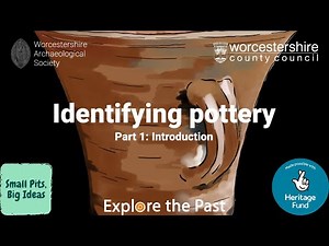 Identifying pottery Part 1: Introduction