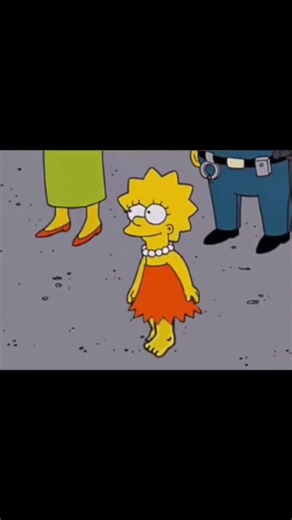 Lisa kicks paper ball barefoot [Simpsons edit] #lisasimpson #simpsons #thesimpsons