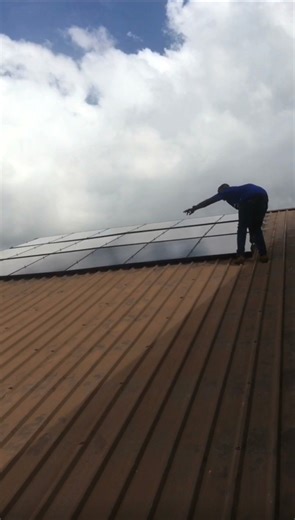 7.4K views · 46 reactions | This Solar Setup With One Battery And 16 Panels Power 3 Air Condition, Fridge, Pressing Iron And Other Appliances. | EDO DIY | Facebook