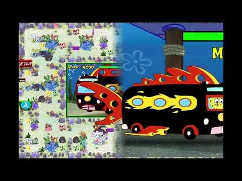 SpongeBob SquarePants: Atlantis SquarePantis Bus Rush - Gameplay (You Lose ending)