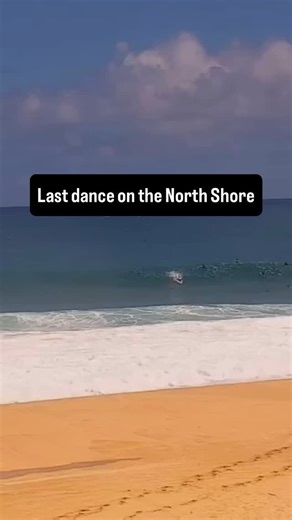 The last swell of a historic North Shore season that spanned from September to May 31st. @nathan_florence 🎥 #surflinecamrewind | Surfline