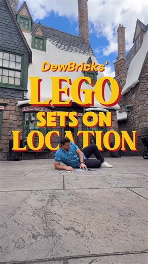 Ethan Dewhurst on Instagram: "LEGO on Location: Harry Potter Hogsmeade Village. Come along and let’s build the new LEGO Hogsmeade Village at Universal Studios Orlando. This set has 3,228 pieces and packed with iconic scenes from the films. It was an amazing experience building in the Wizarding World Of Harry Potter as we got to interact with the crowds, fans and spectators during this long but enjoyable build. Thank you to @itsewolfe for helping film and @whaleyswanderlove for all your help and