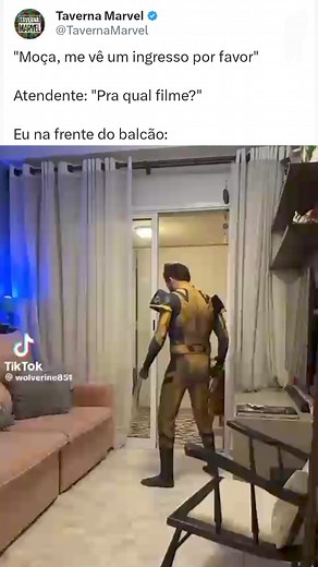 522K views · 10K reactions | Adivinha pra qual kkkkk . . . . . . . #marvel #marvelbrasil #marveledit #mcu #mcuedit #UCM #viral #fyp #explorar #UniversoMarvel #marvelmemes #memes #wolverine #HughJackman | Taverna Marvel | Facebook