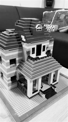 #Psycho house version with spare #lego parts #batesmotel