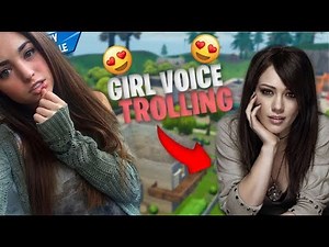 GIRL VOICE TROLLING A THIRSTY GIRL 🤤