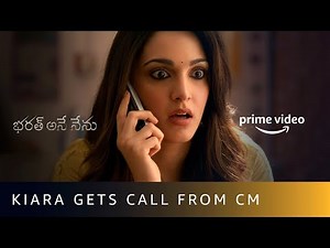 Will Kiara Advani go on the date? | Bharat Ane Nenu | Mahesh Babu, Prakash Raj | Amazon Prime Video