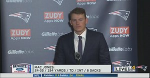 Mac Jones congratulates Bill Belichick, praises Patriots defense after win over Jets