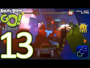 Angry Birds GO Android Walkthrough - Part 13 - AIR Track 2