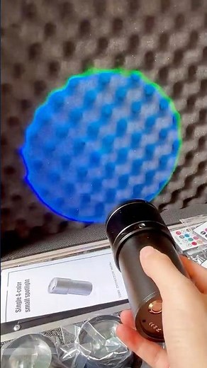 Compact & Bright 10W LED Spotlight with 4 Colors – Battery Powered Convenience