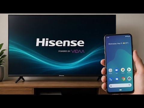 How to connect android phone to smart tv | Hisense TV 