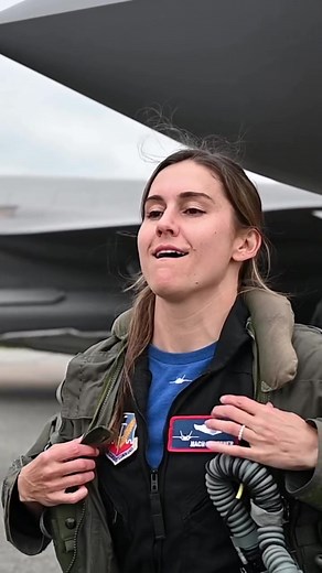 US Air Force Fighter Jet Takes Flight