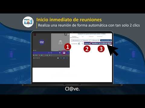 Introducción a EVID, creación y celebración de reuniones