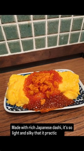 Dashi-maki Omelet @マルフク商店 Marufuku Tennouji #Osaka #OsakaFood #JapanTravel #VisitJapan #JapanFood