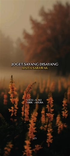 Anita Sarawak: Joget Sayang Disayang - Lirik dan Edits