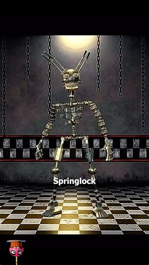 The origin of springlock suit #fnaf #shorts