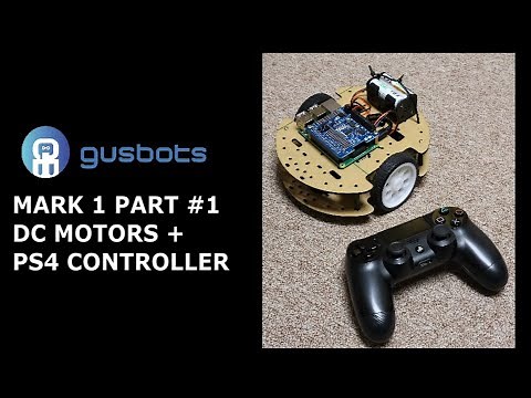 Mark 01 - Differential Robot #1 : TT Motor + Raspberry PI + PS4 controller
