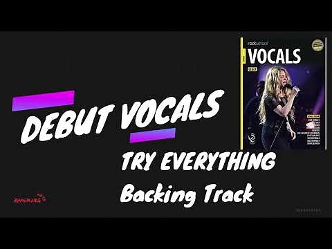 Try Everything Backing Track Rockschool Debut Vocals