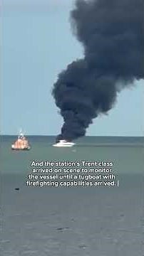 On Saturday, both lifeboats from Dún Laoghaire RNLI launched to a motor vessel on fire! 😱