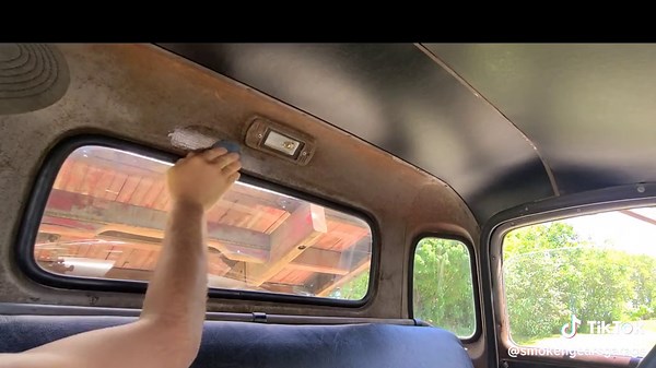 Finished product of the 52 Chevy 2 ton. Full-length finale over on the YouTube channel!! #patina #gasolineforever #classicchevytruck #chevrolet #hackmechanic #stovebolt #chickenlightsandchrome #shinejuice