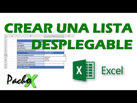Crear una lista desplegable en Excel - Sigue estos sencillos pasos | Microsoft Excel
