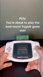 Nostalgic Yugioh Gameboy Game #shorts