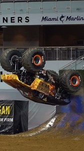 Monster Truck Freestyle!! Monster Jam Miami #monsterjam #monstertrucks | Avengersracing