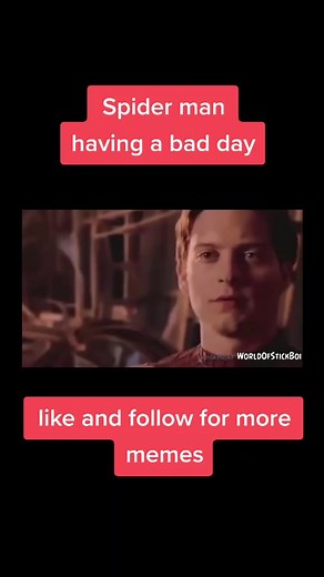 spider man pooping his pants. #spiderman #scream #meme
