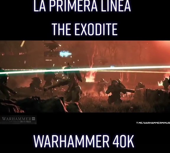 La Primera Línea - El Exodita en Warhammer 40k