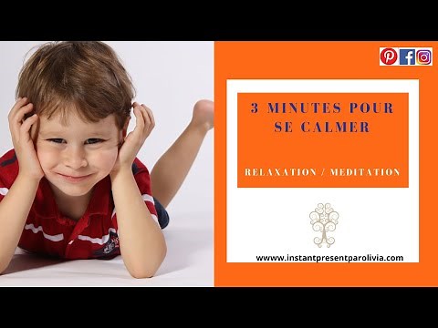 ⏱ 3 minutes pour se calmer - méditation enfant (et adultes😉)
