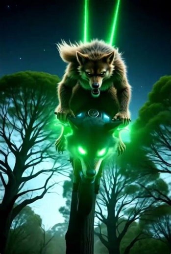 werewolf stunts motorcycle