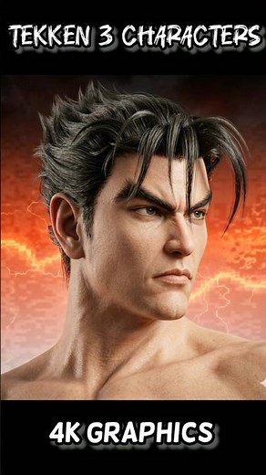 Tekken 3 Characters 4k Graphics #tekken3