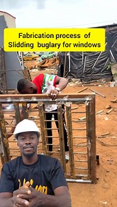 Fabrication process of iron buglary for windows. | windows