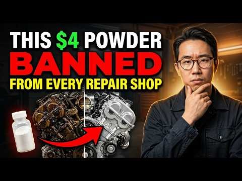 This $4 Powder Removes ALL Engine Sludge Forever. Why Is It Banned From Every Repair Shop?