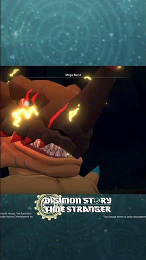 New Digimon : Geogreymon ( The Flame Dino ) - Digimon Story : Time Stranger