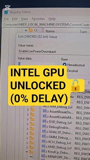 Unlock Intel GPU Power! 🔓 (Stop Input Lag)