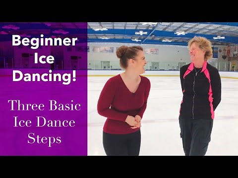 Learn Three Beginner Ice Dance Steps! - The Progressive, Chasse' and Swing Roll