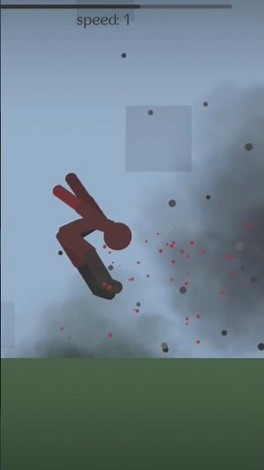 Stickman gets caught in an epic explosion! 💥