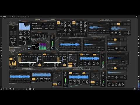 Evolving Soundscape MaxMSP Patch (Tesserae #01)