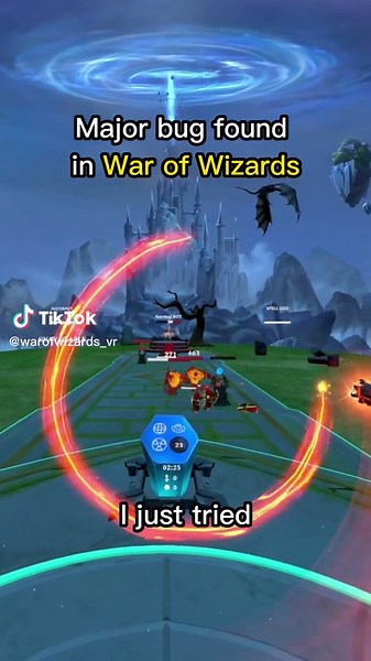 Master the Machine Gun Spell in Virtual Reality Wizard War!