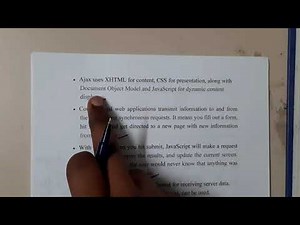 3.11 Introduction to AJAX