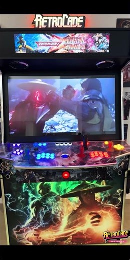 4 Player Arcade Mortal Kombat VS TEKKEN🕹️🕹️🕹️🕹️