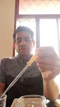How to Use Dropper in Laboratory to transfer Liquid during test