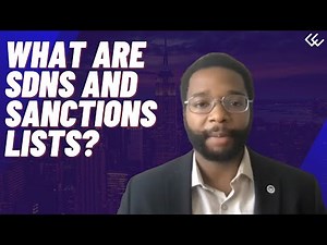 What Are SDNs And Sanctions Lists?