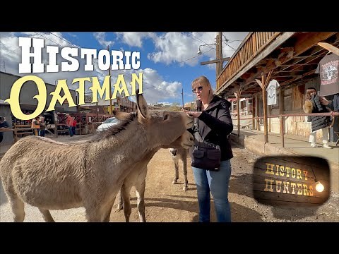 Arizona's historic Oatman, named after 1851 massacre victim