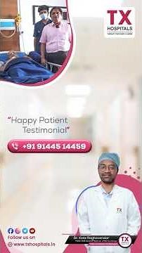 Patient Testimonial | Dr. Kota Raghavendar – Interventional Cardiologist || TX Hospitals