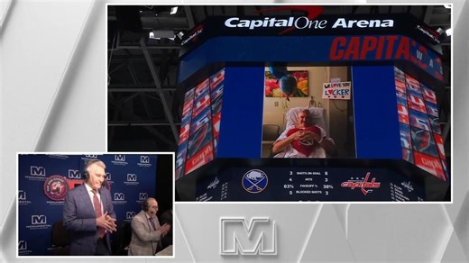 Capitals welcome Laughlin back to the booth
