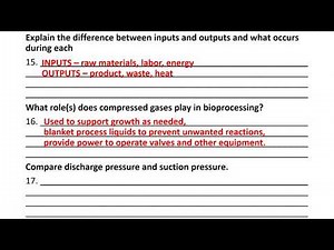 Biowork 2020 Unit 5 Study Guide